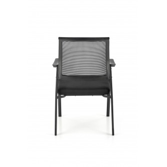 BERGEN fotel czarny (1p4szt)