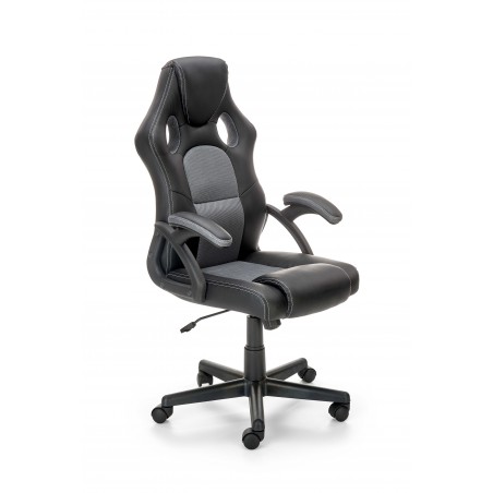 BERKEL fotel gabinetowy czarno-popielaty (1p1szt)