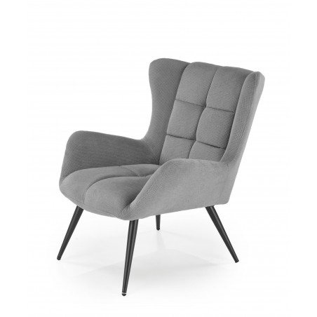 BYRON fotel wypoczynkowy popielaty (1p1szt)