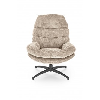 DARIO fotel wypoczynkowy z podnóżkiem oraz z funkcją kołyski, beżowy (1p1szt)