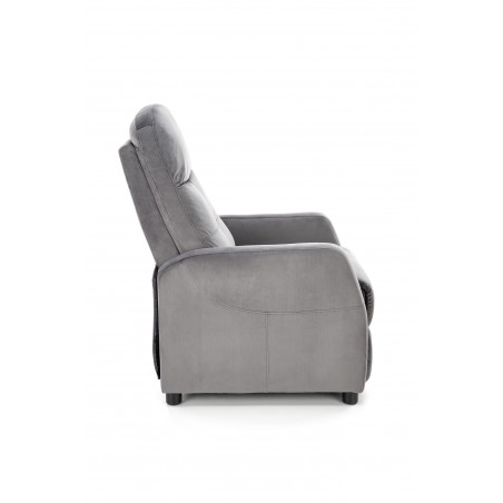 FELIPE 2 fotel wypoczynkowy popielaty (2p1szt)