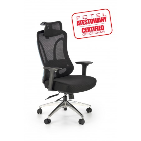 GILBERTO fotel gabinetowy czarny (1p1szt)