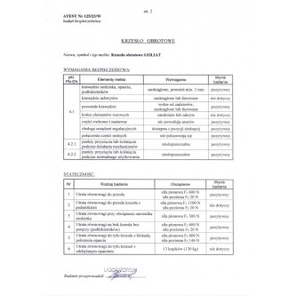 GOLIAT fotel gabinetowy czarny (1p1szt)