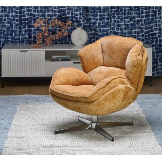 GUIDO fotel wypoczynkowy musztardowy (1p1szt)