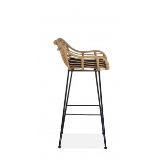 H105 hoker naturalny / czarny (1p2szt)