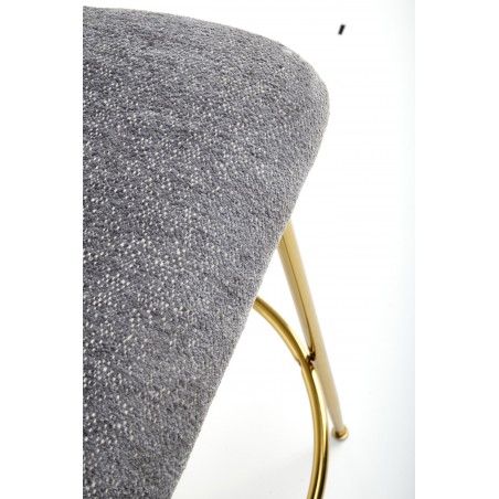 H116 hoker popielaty / złoty (1p2szt)