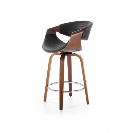 H123 hoker czarny / orzechowy (1p1szt)