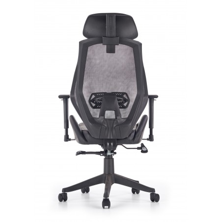 HASEL fotel gabinetowy czarny / popiel