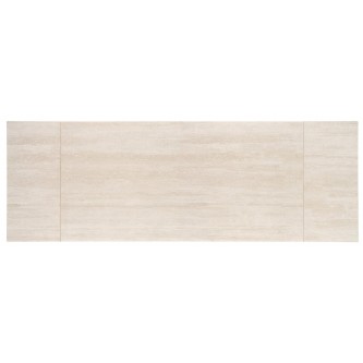 HILARIO stół rozkładany, blat - jasny trawertyn, nogi - kaszmir (3p1szt)