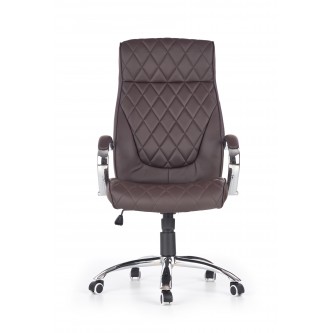 HILTON fotel gabinetowy czekoladowy