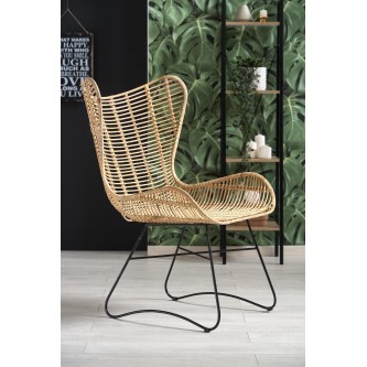 INDIANA fotel wypoczynkowy rattan naturalny (2p1szt)