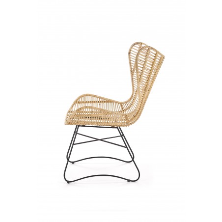 INDIANA fotel wypoczynkowy rattan naturalny (2p1szt)