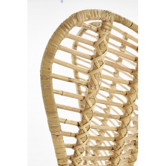 INDIANA fotel wypoczynkowy rattan naturalny (2p1szt)