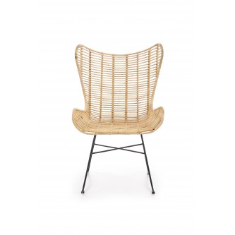 INDIANA fotel wypoczynkowy rattan naturalny (2p1szt)