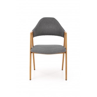 K344 krzesło popielate ( 1p2szt )