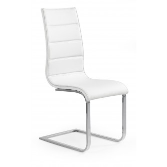 K104 krzesło biały/biały ekoskóra (2p4szt)