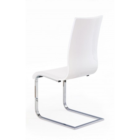 K104 krzesło biały/biały ekoskóra (2p4szt)