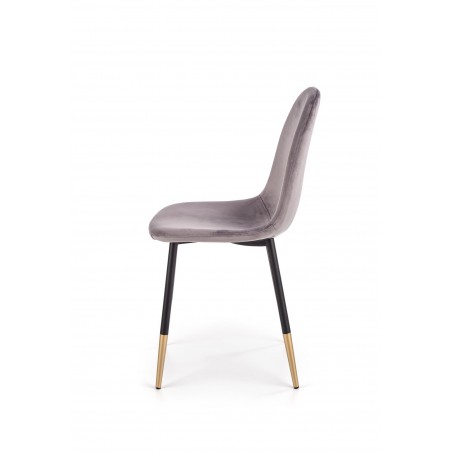 K379 krzesło popielaty (1p4szt)