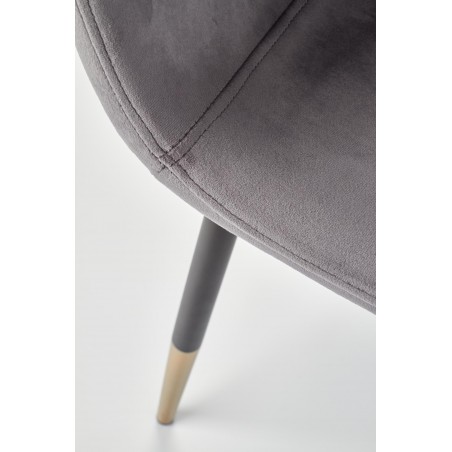 K379 krzesło popielaty (1p4szt)