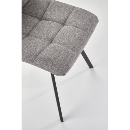 K402 krzesło popielaty (1p4szt)