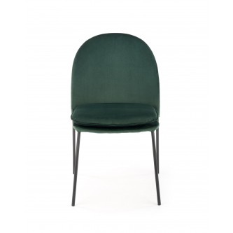 K443 krzesło ciemny zielony (1p4szt)
