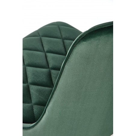 K450 krzesło ciemny zielony (1p4szt)