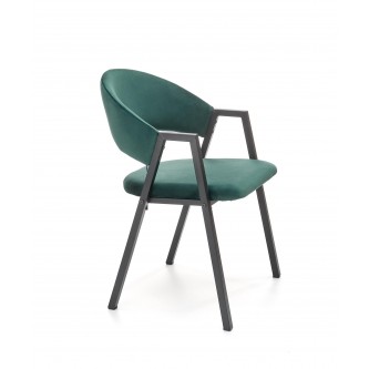 K473 krzesło ciemny zielony (1p2szt)