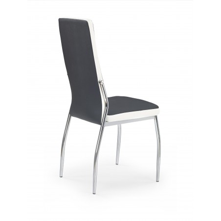 K210 krzesło czarny / biały (1p4szt)