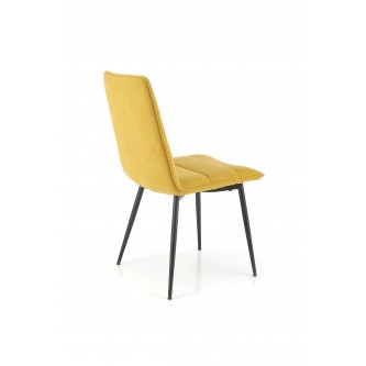 K493 krzesło musztardowy (1p4szt)