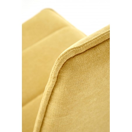 K493 krzesło musztardowy (1p4szt)