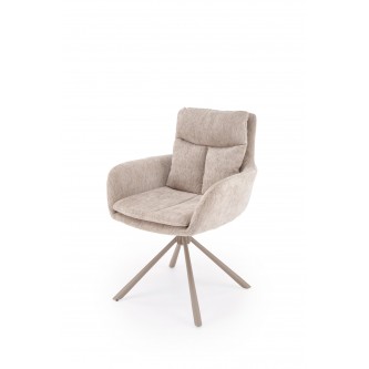 K495 krzesło nogi - kaszmir, siedzisko - beżowy (1p2szt)