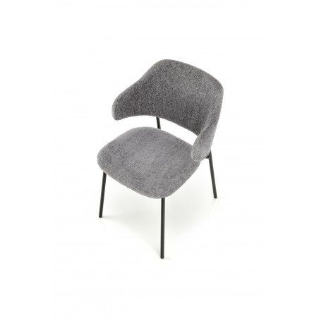 K497 krzesło jasny popielaty (1p4szt)