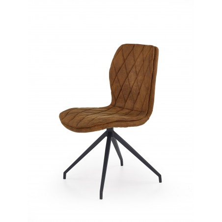 K237 krzesło brązowy (1p2szt)