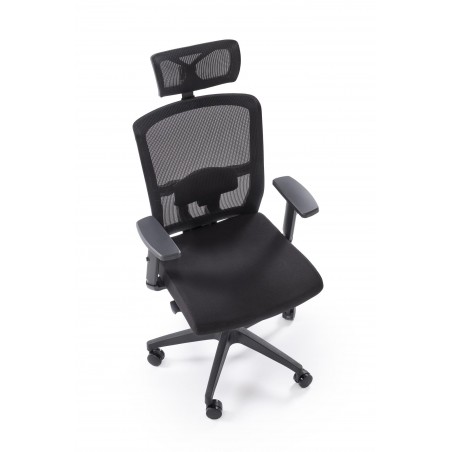 MASON fotel gabinetowy czarny (1p1szt)