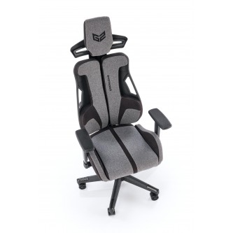 NITRO 2 fotel gabinetowy tkanina, popielaty / czarny (1p1szt)