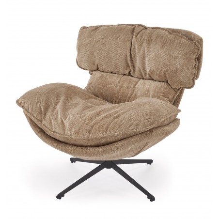 ROGER fotel wypoczynkowy brązowy (1p1szt)