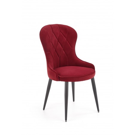 K366 krzesło bordowy (1p2szt)